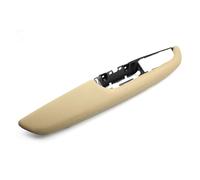 Maniglia per portiera interna dell'auto Per BMW X5 X6 E70 E71 E72 Maniglia Interna Porta Bracciolo Supporto Telaio Esterno in Pelle(Beige)