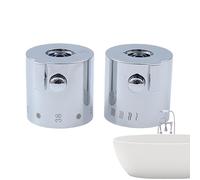Maniglia per rubinetto da bagno - Flyer cromato per doccia bagno manopola estensione lavabo | per maniglie doccia con valvola cromata, manu