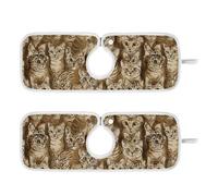 Maniglia per rubinetto gocciolamento per lavello da cucina protezione per lavello da appendere 2 confezioni di tappetino per rubinetto in pietra per lavello Splash Guard & Protezioni 23,6 "Giallo