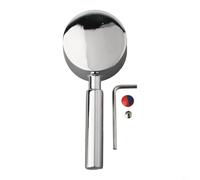 Maniglia per rubinetto in lega di zinco, nucleo valvola interruttore argento per cartucce da 40 mm 35 mm, parte di ricambio per rubinetti da cucina e bagno con chiave esagonale (C 35 #)