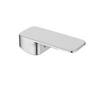 Maniglia per rubinetto miscelatore lavabo bidet incasso doccia in ottone modello Cross - CONFEZIONE: 1 pz., Colore: Cromo