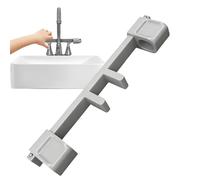 Maniglia per rubinetto - Universal Anti-Slip Double Sink Faucet Security For Home & Laundry Room, Prevents Flooding & Unauthorized Use + Secure Fit | High Polymer Solid - For Bar & Hotel