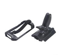 Maniglia per scanner portatile Zebra TC51 TC52 TC56 TC57 con guscio protettivo - impugnatura ergonomica a pistola per raccolta dati - kit industriale nero