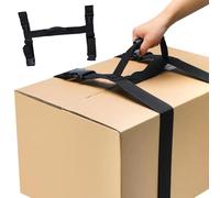 Maniglia per Scatole - Lunghezza Regolabile con Maniglia Portaoggetti,a Mano per Colli Pesanti | per Sollevamento di Elettrodomestici, Bagagli, Contenitori e Carichi Pesanti