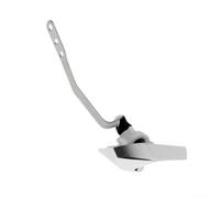 Maniglia per sciacquone WC con montaggio laterale sinistro per leva K-87115-cp compatibile con serbatoi Toto Costruzione in lega di zinco facile da installare hardware da bagno tono argento 20 cm (K