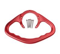 Maniglia per serbatoio del carburante per moto, in alluminio CNC, maniglia di sicurezza per passeggeri, compatibile con R1 R6 FZ1 FZ6 MT Series, presa sicura antiscivolo per serbatoio (rosso)