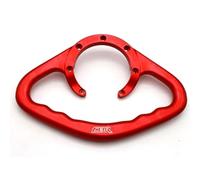 Maniglia per serbatoio del carburante per moto, maniglia per passeggero per H-onda CBR600RR CBR1000RR F4I CBR900RR CBR900RR CBR954RR CB1000R VTR (rosso)