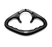 Maniglia per serbatoio del carburante per moto, maniglia per passeggero, per Yamaha YZF-R1 YZF-R6 YZF-R25 YZF-R3 YZF-R15 YZF1000 (nero)