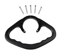 Maniglia per serbatoio di sicurezza passeggeri per moto | Per FZ1 FZ6 R1 R6 MT-03 MT-07 | Per MT-09 MT-25 XJ6 | Bracciolo serbatoio carburante in lega di alluminio CNC (nero)