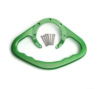 Maniglia per serbatoio moto, impugnatura di sicurezza per passeggero per Honda CBR600 CBR900RR CBR929RR CBR954RR RC51 VTR1000 CBR1000RR con viti (verde)