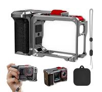 Maniglia per Street Photography Insta360 Ace Pro2 / Pro Xplorer, maniglia a sgancio rapido impieghi gravosi Insta360, kit di impugnatura fotocamera in lega alluminio, guscio protettivo con gabbi
