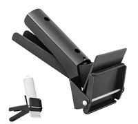 Maniglia per tubo, strumento per pressare tubi | distributori di tubi in metallo e silicone | Spingitrice per tubi robusti, pressa ergonomica nera per vernice, crema solare, adesivi