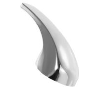 Maniglia per Valvola Doccia in Plastica Argento, Regolazione Precisa | Impugnatura Ergonomica Antiscivolo, Foro Interno 9, 2x9, 4mm, per Miscelatori Bagno e Riparazioni DIY