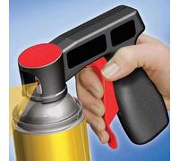 Maniglia per vernice spray portatile in plastica da 1 pezzo, pellicola universale riutilizzabile che cambia colore per auto incollata pistola a spruzzo manuale autopulente