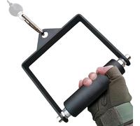 Maniglia per Vogatore - Attacco per Barra a V, Accessorio per tensionamento del Cavo per Impugnatura per Vogatore, per Barra a T per carichi Pesanti Antiscivolo, Maniglie per voga per Allena