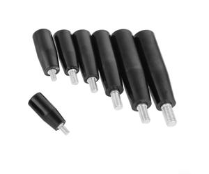 Maniglia per volantino girevole con attacco filettato maschio, M6, M8, M10, adatta per vari usi industriali (M10 x 63)