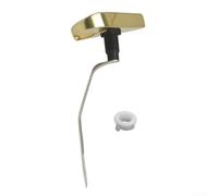 Maniglia per WC in lega di zinco con montaggio laterale compatibile con K-87115-cp Kit leva di viaggio sinistra per la maggior parte dei serbatoi Toto Facile da installare Leva di scarico 20 cm (K