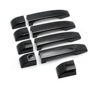 Maniglia Porta 9 Pezzi Per Rover Per Range L322 2002~2012 Aggiorna Le Maniglie Delle Portiere Della Tua Auto Con Coperture Per Nere Lucide