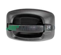 Per Peugeot Boxer dal 2006> Maniglia Est Anteriore Dx Nera Senza Buco Chiave