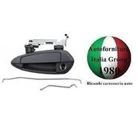 MANIGLIA PORTA ANTERIORE DX EST NERA C/FORO PER FIAT PUNTO EVO 3 PORTE 2009>2012