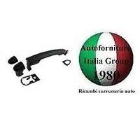 MANIGLIA PORTA ANTERIORE SX EST NERA PER RENAULT MEGANE 02>08 3P 2002>2008