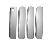 Maniglia Porta Auto Compatibile Con A6 C6 2005 2006 2007 2008 2009 2010 2011 Auto Lato Esterno Maniglia Della Porta Copertura Decorazione Di Ricambio(Silver)