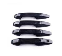 Maniglia Porta Auto Per Acura Per TSX Berlina 2004 2005 2006 2007 2008 Auto ABS Porta Laterale Maniglia Della Copertura Trim Stile In Fibra di Carbonio