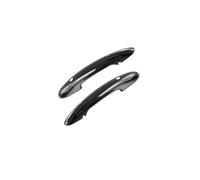 Maniglia Porta Auto Per S F54 F55 F60 F56 F57 Car Styling Interni Auto 2 Pz Nero Lucido Maniglia Della Porta Adesivi Copertura(Black With Hole)