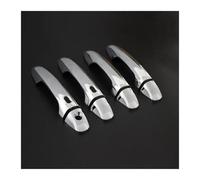 Maniglia Porta Auto Per T&oyota Per Hilux Per Revo Per Rocco Per Fortuner Per Innova 2015-2019 Ricambi Auto Copri Maniglie Portiere In ABS Con Foro Ingresso Intelligente(Cromo)