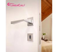 Maniglia porta CONICA Linea Calì coppia maniglia moderna Cromo lucido