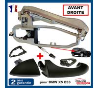 Maniglia Porta Destra + Meccanismo Per Bmw X5 E53 Idem A 51218243616 8243618