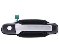 MANIGLIA PORTA ESTERNA ANT DX PER KIA SORENTO DAL 2006 NERA C/LEVA CROMATA