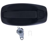 Maniglia apriporta esterna anteriore nera guida sx per Peugeot Bipper