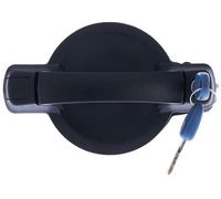 MANIGLIA PORTA ESTERNA ANT SX PER FIAT DOBLO 2000-2005 NERA C/BLOCCHETTO CHIAVE