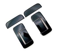 Maniglia Porta Esterna Auto Per Daihatsu Per Hijet Per Cargo Maniglia Della Portiera Copertura Protettiva Antigraffio Accessori Esterni Protezione Con Motivo Fibra Di Carbonio(Bright Black)