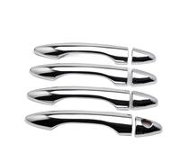 Maniglia Porta Esterna Auto Per Hyundai Per Tucson Per Ix35 2010-2013 ABS Cromato Maniglia Porta Copertura Finiture Telaio Chiusura Porta Laterale Auto Esterno Maniglia(A)