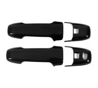 Maniglia Porta Esterna Auto Per Wigo Maniglia Della Porta Intelligente A Foro Singolo Con Guida A Destra Protezione Antigraffio E Accessori Di Modifica Per Impatto Compatibile(2 Doors Bright Black)