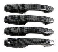 Maniglia Porta Esterna Auto Per Wigo Maniglia Della Porta Intelligente A Foro Singolo Con Guida A Destra Protezione Antigraffio E Accessori Di Modifica Per Impatto Compatibile(Carbon Fiber Pattern)