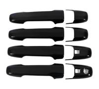Maniglia Porta Esterna Auto Per Wigo Maniglia Della Porta Intelligente A Foro Singolo Con Guida A Destra Protezione Antigraffio E Accessori Di Modifica Per Impatto Compatibile(Bright Black)