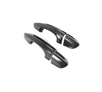 Maniglia porta esterna Per Ford per Mustang S550 V6 GT 2015-2023 Set di adesivi per maniglie delle portiere delle auto, copri-chiave(2)