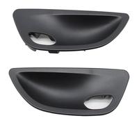 Maniglia Porta Interna Kit Per La Serie 5 F10 F11 F18 2010-2017 Maniglia Della Portiera Sinistra Destra 2/4 Pezzi Rivestimento Copertura Interna Ciotola Dell'auto(Nero,2pcs Set)