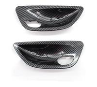 Maniglia Porta Interna Kit Per La Serie 5 F10 F11 F18 2010-2017 Maniglia Della Portiera Sinistra Destra 2/4 Pezzi Rivestimento Copertura Interna Ciotola Dell'auto(Carbon,2pcs Set)