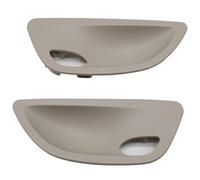 Maniglia Porta Interna Kit Per La Serie 5 F10 F11 F18 2010-2017 Maniglia Della Portiera Sinistra Destra 2/4 Pezzi Rivestimento Copertura Interna Ciotola Dell'auto(Oyster,2pcs Set)