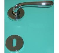 Maniglia porta interna NADIA CROMO LUCIDO a coppia