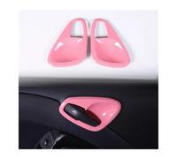 Maniglia Porta Interna Per B&enz Per Smart 451 Per Fortwo 2009-2015 ABS Pannello Cambio Stile Rosa Maniglie Delle Porte Decorazione Protezione Modanatura(3 2010-2015)