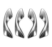 Maniglia Porta Interna Per JAC J3 J3S J3 Per Torino 2009 2010 2011-2015 Auto Cromato Sinistra Destra Porta Interna Maniglie Argento Pomello Porta 1Pc(2 Pair)