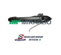 MANIGLIA PORTA SINISTRA ESTERNA NERO TITANIO FIAT 500 ABARTH DAL 2007