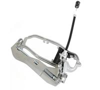 Maniglia Porta Staffa Auto Compatibile Con BMW Per E53 X5 2000-2006 51218243615 51218243616 Fermo Maniglia Esterna Anteriore Posteriore Sinistra Destra Per Staffa(Rear Left)