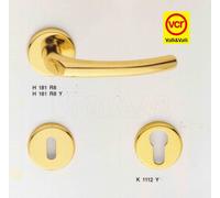 Maniglia porta Valli e Valli Campanella H181 R8 Ottone lucido Valli & Colmbo VCR