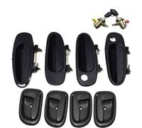 Maniglia Porta Verso L'interno Per Toyota Per Corolla Per Geo Per Prizm 1993-1997 Maniglia Esterna E Interna Portiera Sinistra Destra Conducente Passeggero E Serratura Portiera Maniglia Porta(Kit 011